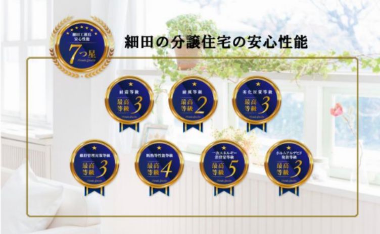 「住宅性能表示制度」に対応