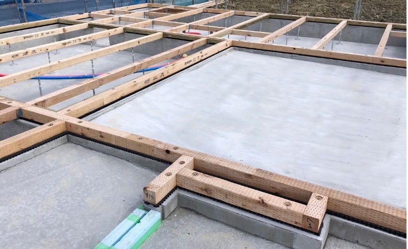 土台には安全性の高い防蟻処理材を使用