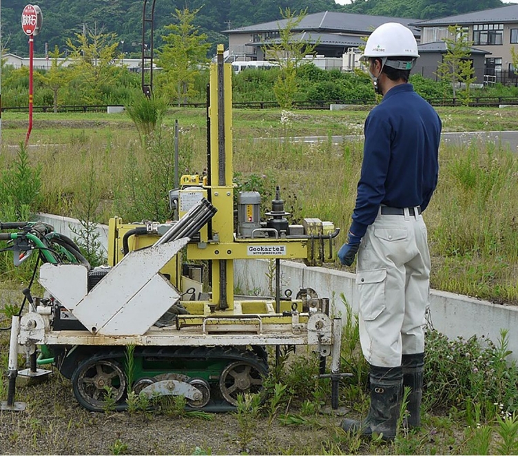 全ての宅地について地盤調査を実施